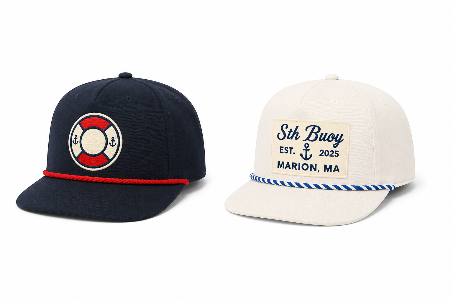 Drift Club X White Retro Rope Hat Bundle